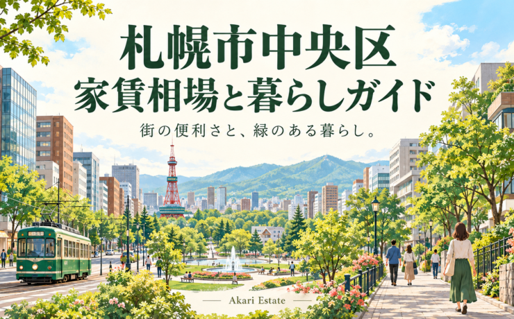 札幌市中央区家賃相場と暮らしガイド