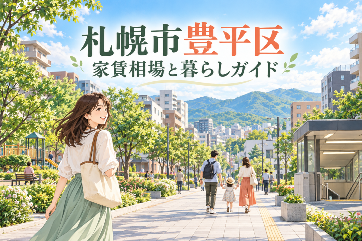 札幌市豊平区家賃相場と暮らしガイド