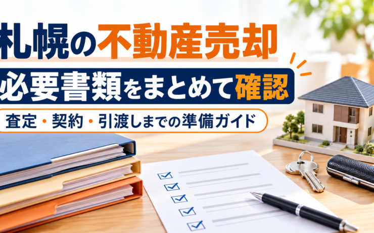 札幌の不動産売却に必要な書類一覧｜査定・契約・引渡しの準備ガイド