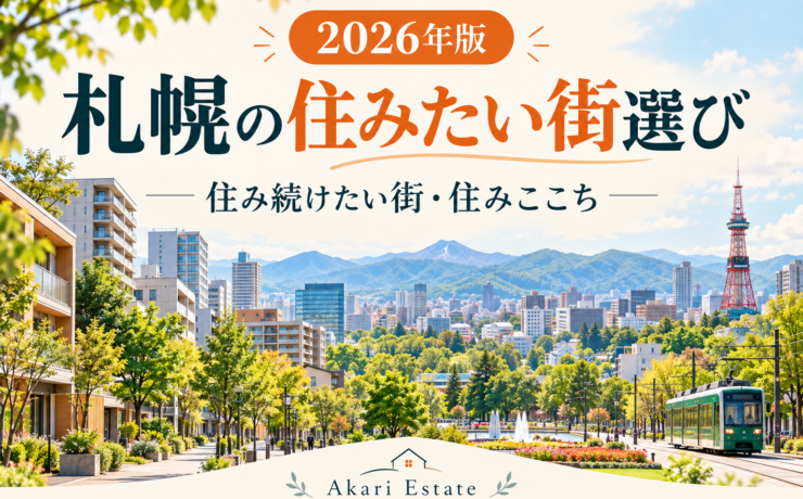 札幌の街選び【2026年】住み続けたい街・住みここちランキング比較