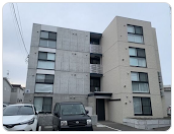 札幌　賃貸　南北線中の島駅から徒歩約7分　1LDK・対面キッチン