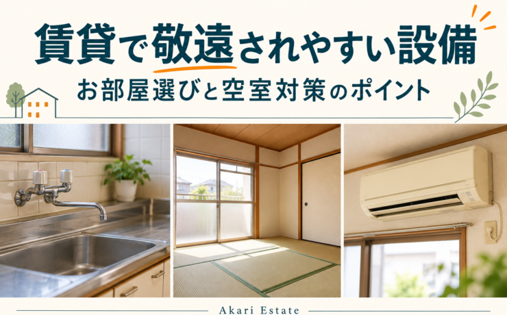 賃貸で敬遠されやすい設備10選｜札幌のお部屋選びと空室対策【2025年調査】